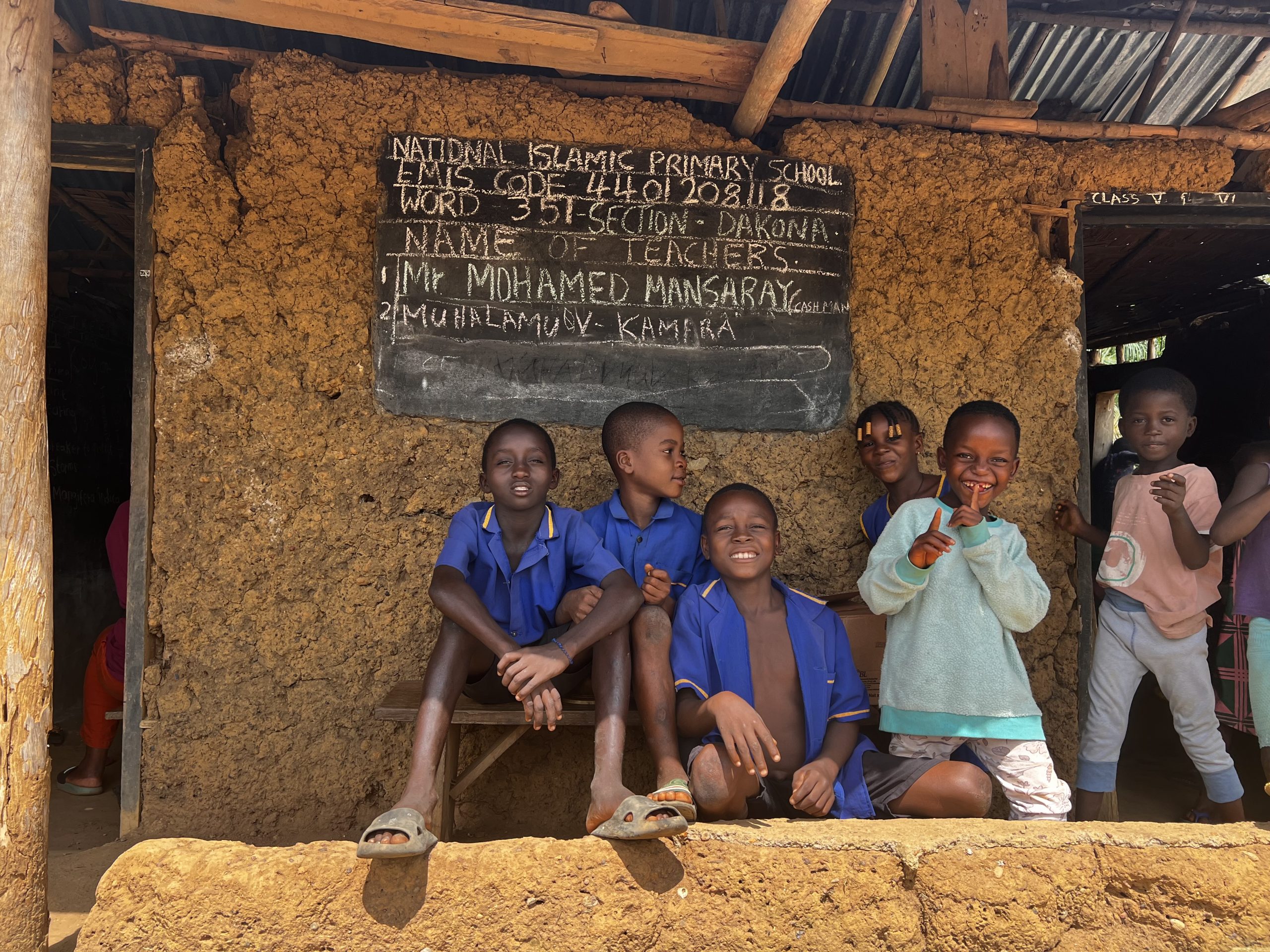 kleinste schooltje van sierra leone